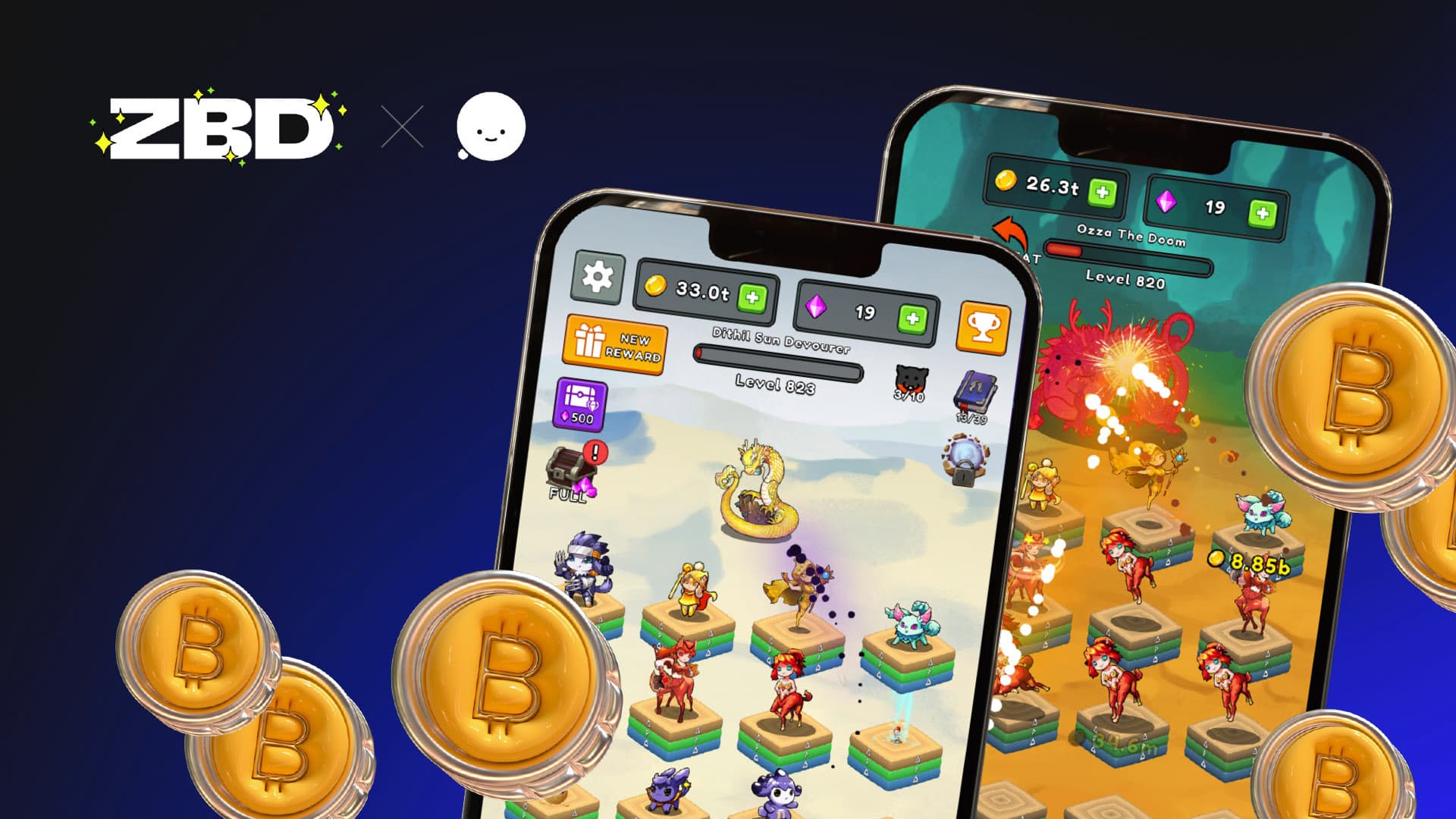 ZBD and Fumb Games partnered to supercharge engagement in Merge Monsters with ZBD Embedded Rewards